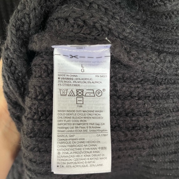 GAP | cowl neck sweater dress - Picture 2 of 2